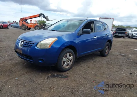 2010 Nissan Rogue S z USA, uszkodzony, nr VIN JN8AS5MT2AW004487